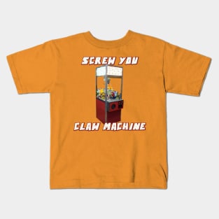 Claw Machine Kids T-Shirt